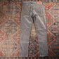 Levi's 511 Red Tab W32 L33 Slim Fit Grey Denim Jeans