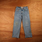 Levi's 550 Red Tab W24 L24 Tapered Leg Relaxed Fit Blue Denim Jeans