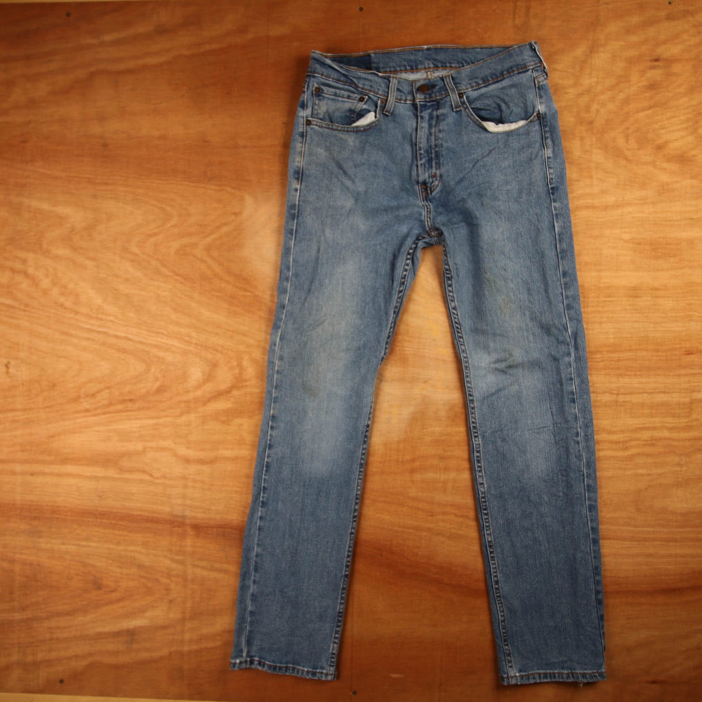 Levi's Red Tab W30 L30 Straight Leg Blue Denim Jeans