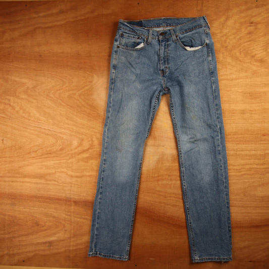 Levi's Red Tab W30 L30 Straight Leg Blue Denim Jeans