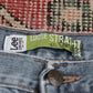 Lee W36 L30 Straight Leg Relaxed Fit Blue Denim Jeans