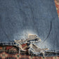 Wrangler W38 L30 Straight Leg Relaxed Fit Blue Denim Jeans