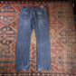Wrangler W32 L30 Straight Leg Relaxed Fit Blue Denim Jeans
