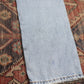 Levi's W34 L30 Straight Leg Regular Fit Classic Ripped Style Blue Denim Jeans