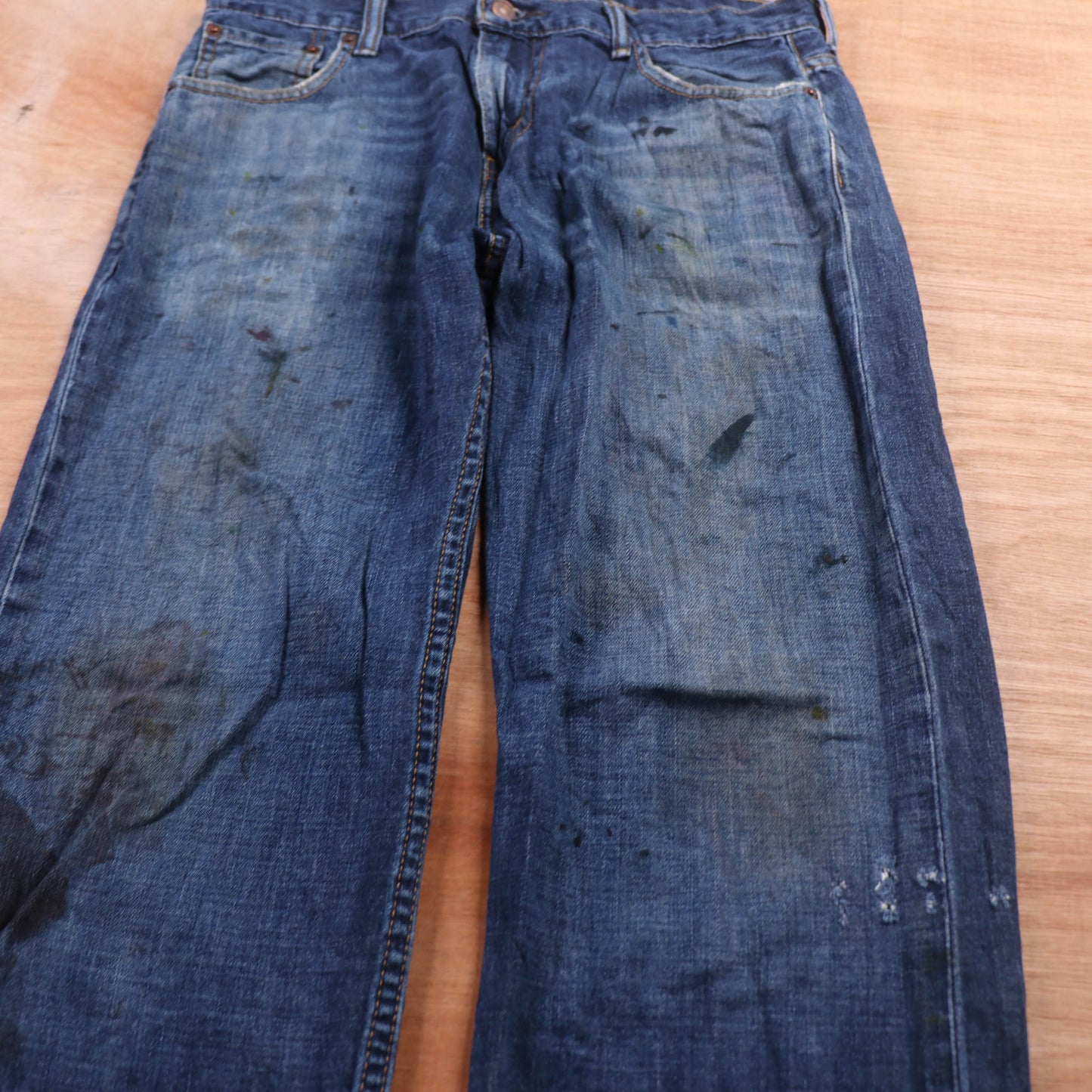Levi's Red Tab W32 L29 Relaxed Straight Blue Denim Jeans