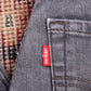 Levi's 510 W26 L26 Skinny Grey Denim Jeans
