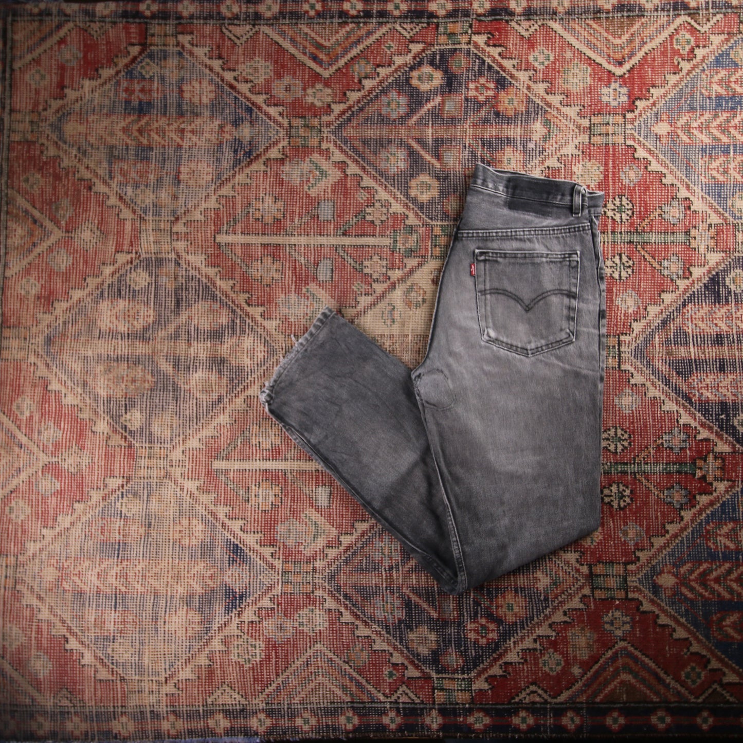 Levi's Red Tab W32 L32 Straight Leg Grey Denim Jeans