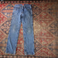 Wrangler W30 L30 Straight Leg Relaxed Fit Blue Denim Jeans