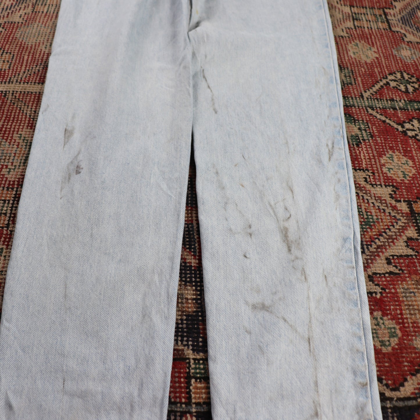 Levi's W28 L30 Tapered Leg Relaxed Fit Blue Denim Jeans