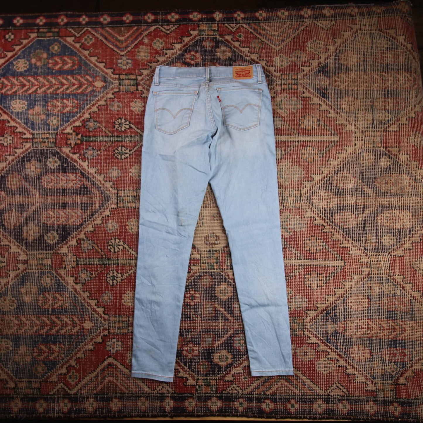 Levi's 710 W26 L26 Skinny Blue Denim Jeans