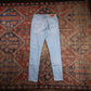 Levi's 710 W26 L26 Skinny Blue Denim Jeans