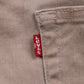 Levi's 501 Red Tab W32 L29 Original Fit Beige Denim Jeans