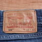 Levi's 508 Red Tab W32 L30 Tapered Leg Regular Fit Blue Denim Jeans