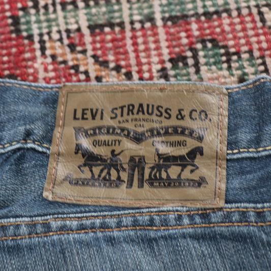 Levi's Red Tab W32 L28 Straight Leg Relaxed Fit Blue Denim Jeans