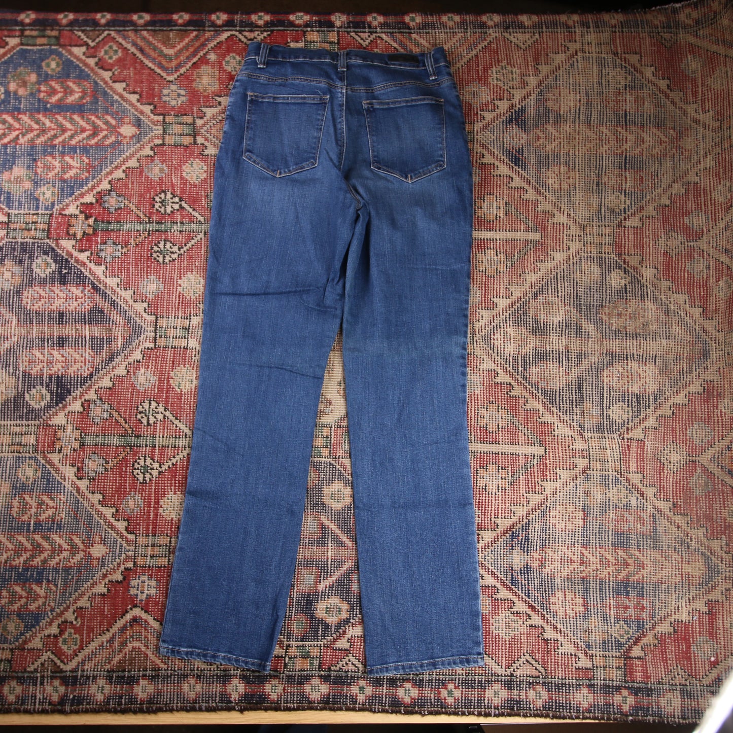 Lee W30 L30 Straight Leg Blue Denim Jeans
