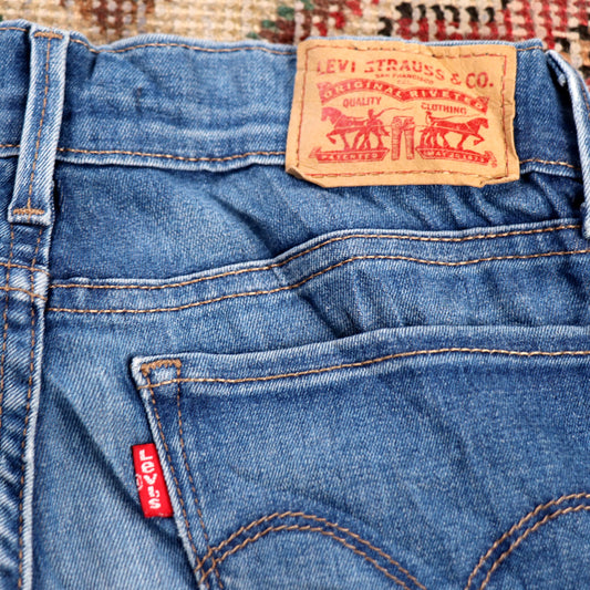 Levi's 710 W26 L26 Skinny Blue Denim Jeans