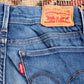 Levi's 710 W26 L26 Skinny Blue Denim Jeans