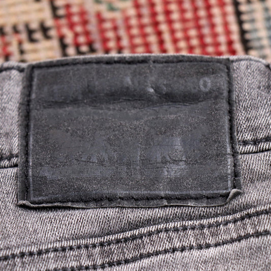 Levi's W28 L28 Skinny Grey Denim Jeans