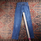 Wrangler W26 L31 Straight Blue Denim Jeans