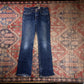Levi's W28 L32 Flared Blue Denim Jeans