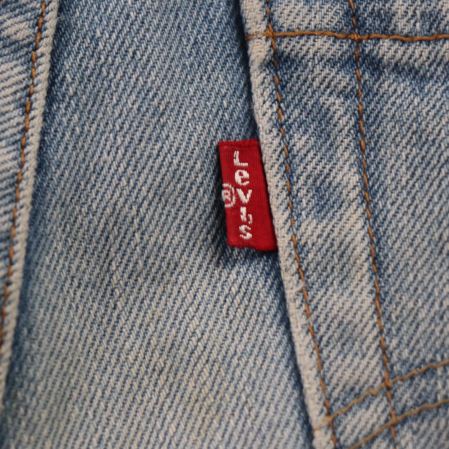 Levi's 516 Red Tab W32 L31 Slim Fit Blue Denim Jeans