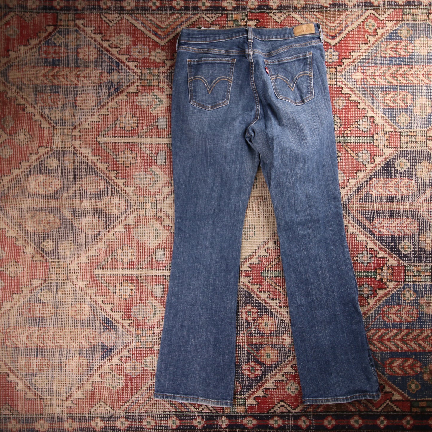 Levi's W30 L30 Bootcut Blue Denim Jeans