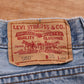 Levi's 550 Red Tab W36 L30 Tapered Leg Relaxed Fit Blue Denim Jeans