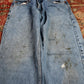 Levi's 550 W28 L30 Tapered Leg Relaxed Fit Blue Denim Jeans