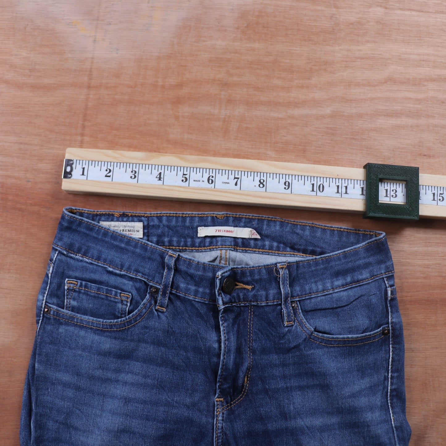 Levi's Red Tab W26 L26 Skinny Blue Denim Jeans