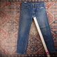 Levi's Red Tab W38 L31 Straight Leg Blue Denim Jeans