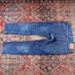 Levi's 512 W34 L28 Tapered Leg Slim Fit Blue Denim Jeans