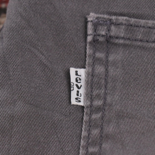Levi's W34 L31 Straight Leg Black Denim Jeans