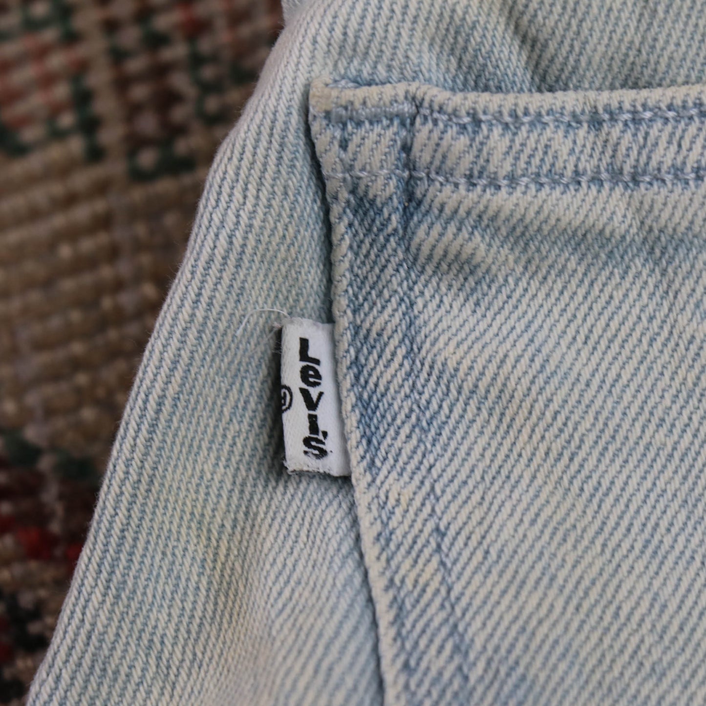 Levi's W28 L30 Skinny Blue Denim Jeans