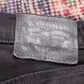 Levi's W26 L25 Skinny Classic Ripped Style Black Denim Jeans