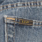 Lee W34 L28 Straight Leg Relaxed Fit Blue Denim Jeans