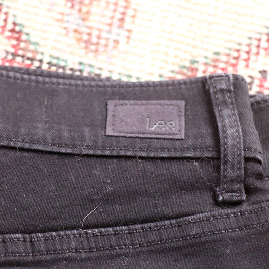 Lee W30 L28 Bootcut Black Denim Jeans