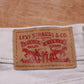 Levi's 505 White Tab W30 L30 Straight Leg Regular Fit Beige Denim Jeans