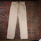 Lee W34 L33 Straight Leg Beige Denim Jeans