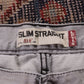 Levi's 514 W36 L31 Straight Leg Grey Denim Jeans