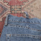 Lee W34 L29 Straight Leg Relaxed Fit Blue Denim Jeans