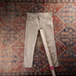 Levi's 511 Red Tab W32 L25 Slim Fit Beige Denim Jeans