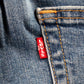 Levi's 581 Red Tab W30 L29 Skinny Blue Denim Jeans