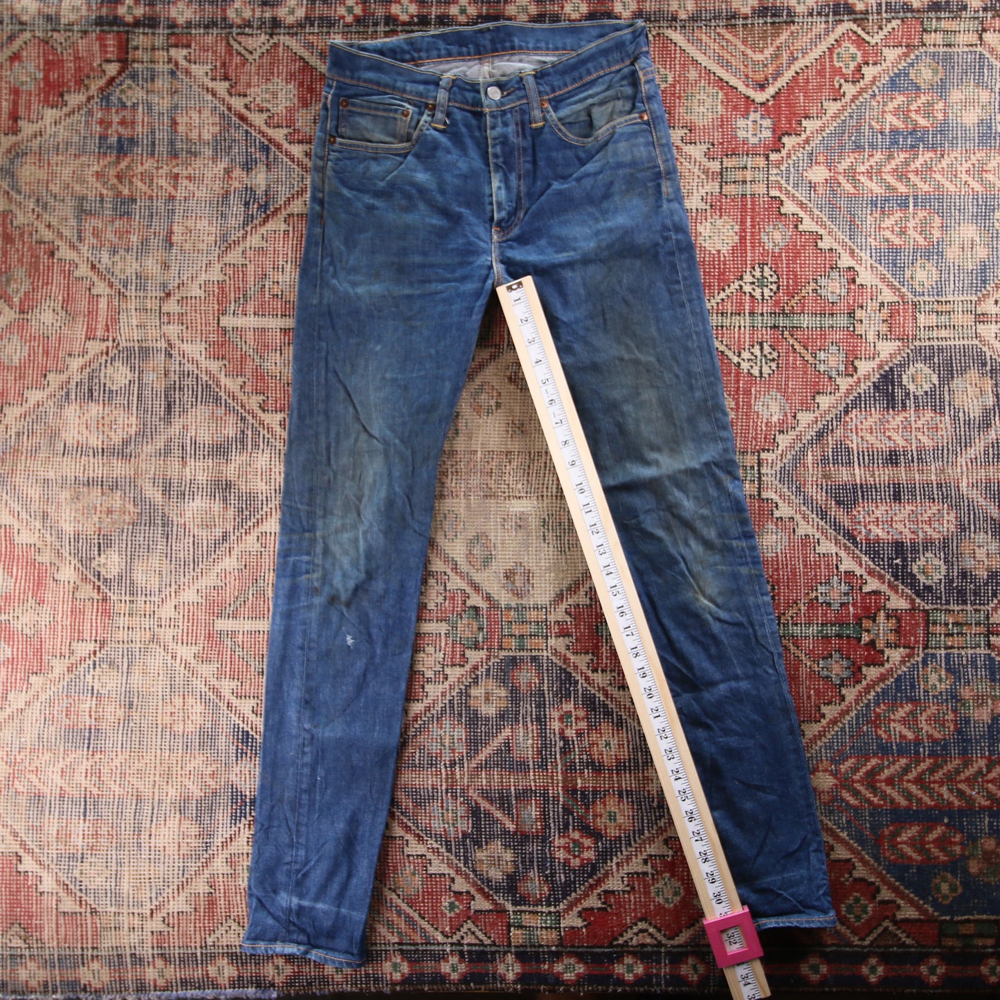 Levi's 510 Red Tab W30 L32 Skinny Blue Denim Jeans