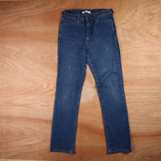 Levi's 534 Red Tab W28 L30 Slim Fit Blue Denim Jeans