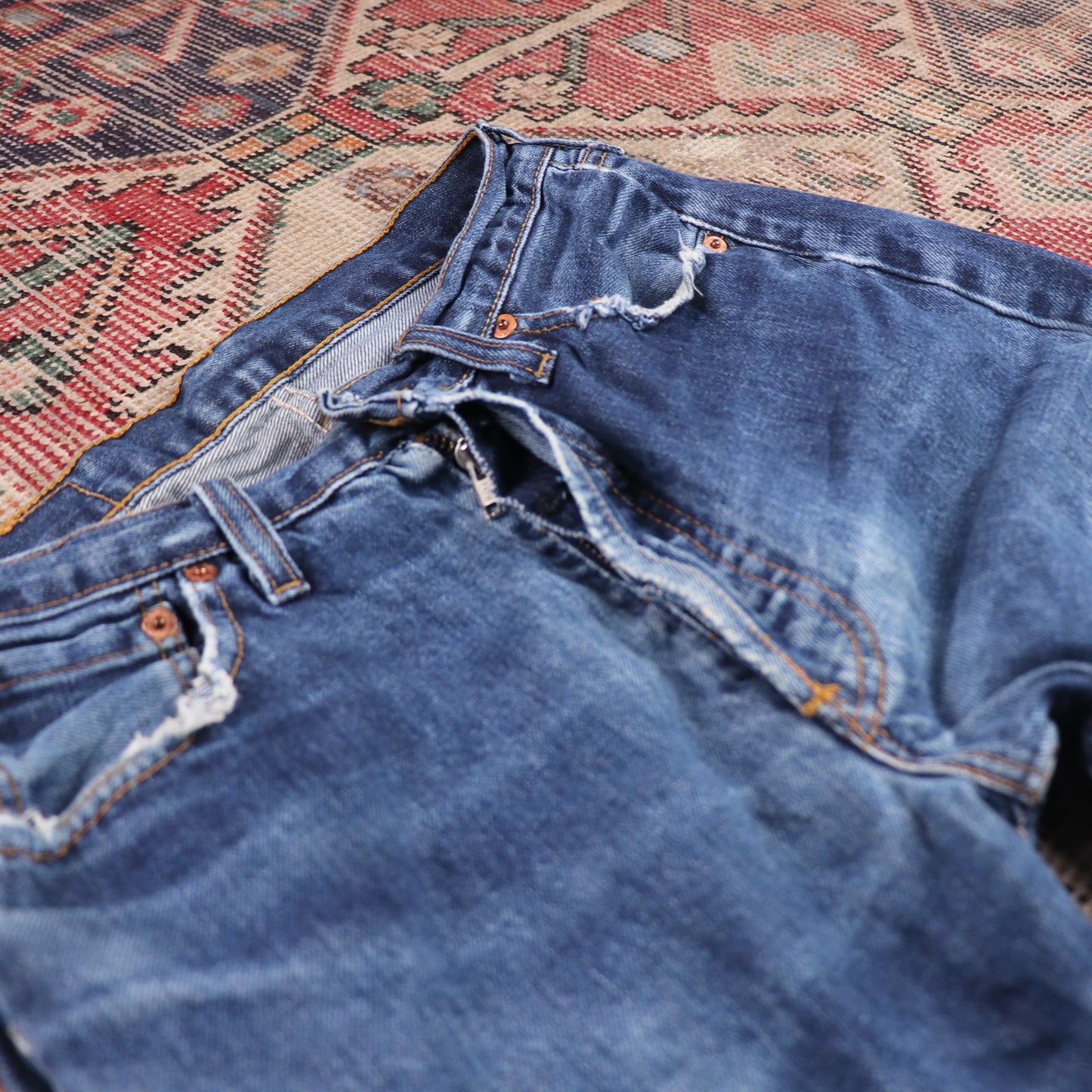 Levi's W26 L30 Skinny Blue Denim Jeans