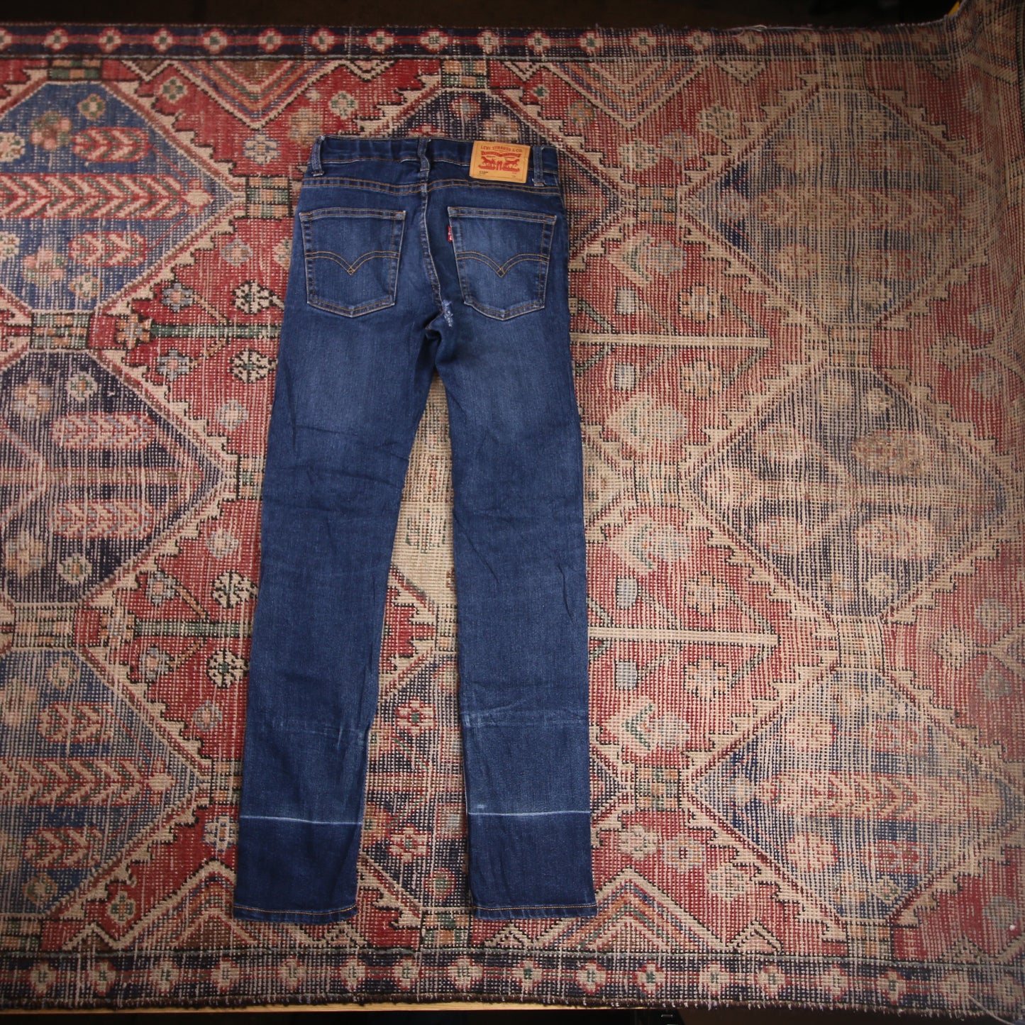 Levi's 510 W26 L28 Skinny Blue Denim Jeans