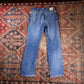 Lee W30 L29 Straight Leg Slim Fit Blue Denim Jeans