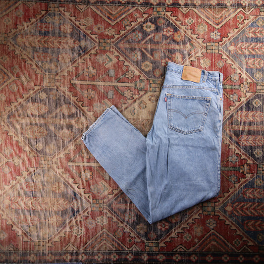 Levi's 560 Red Tab W38 L34 Comfort Fit Blue Denim Jeans