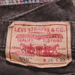 Levi's 559 W34 L28 Straight Leg Relaxed Fit Brown Corduroy Trousers