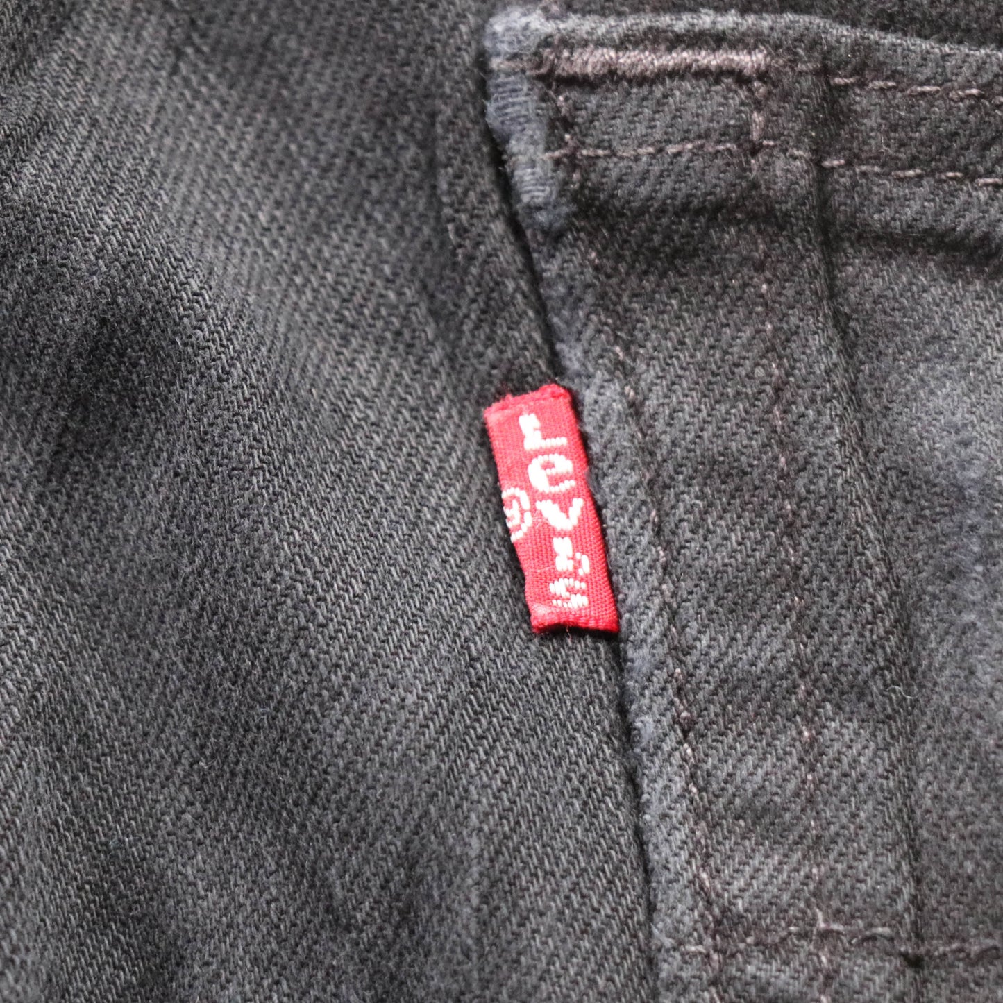 Levi's Red Tab W34 L29 Slim Black Denim Jeans